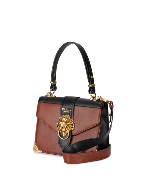 prada king lion bag|prada animalier lion shoulder bag.